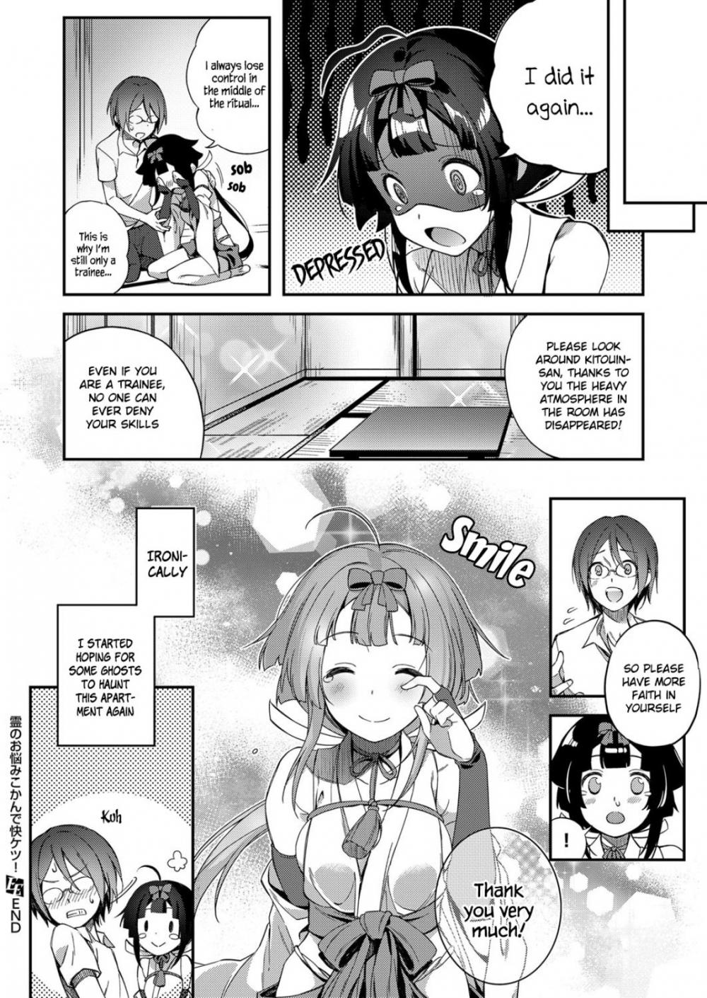 Hentai Manga Comic-The Ghost Apartment - Exorcise It With Hot Boiling Passion!-Read-16